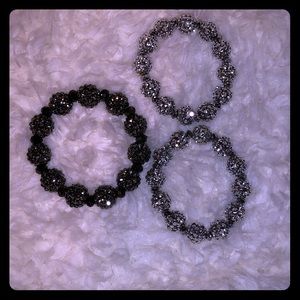 3 Beaded Bracelets Set
